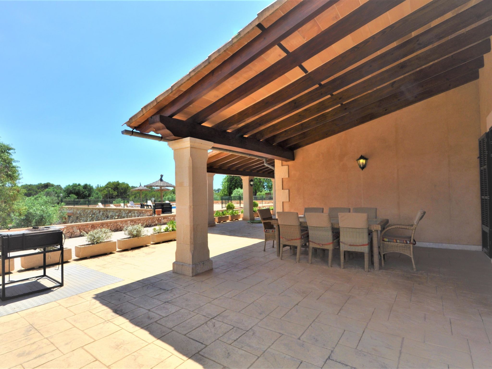 CAS BORRASSOS- Finca con piscina privada a 10 minutos de Palma.. BBQ. Wifi - Wi - Dehors