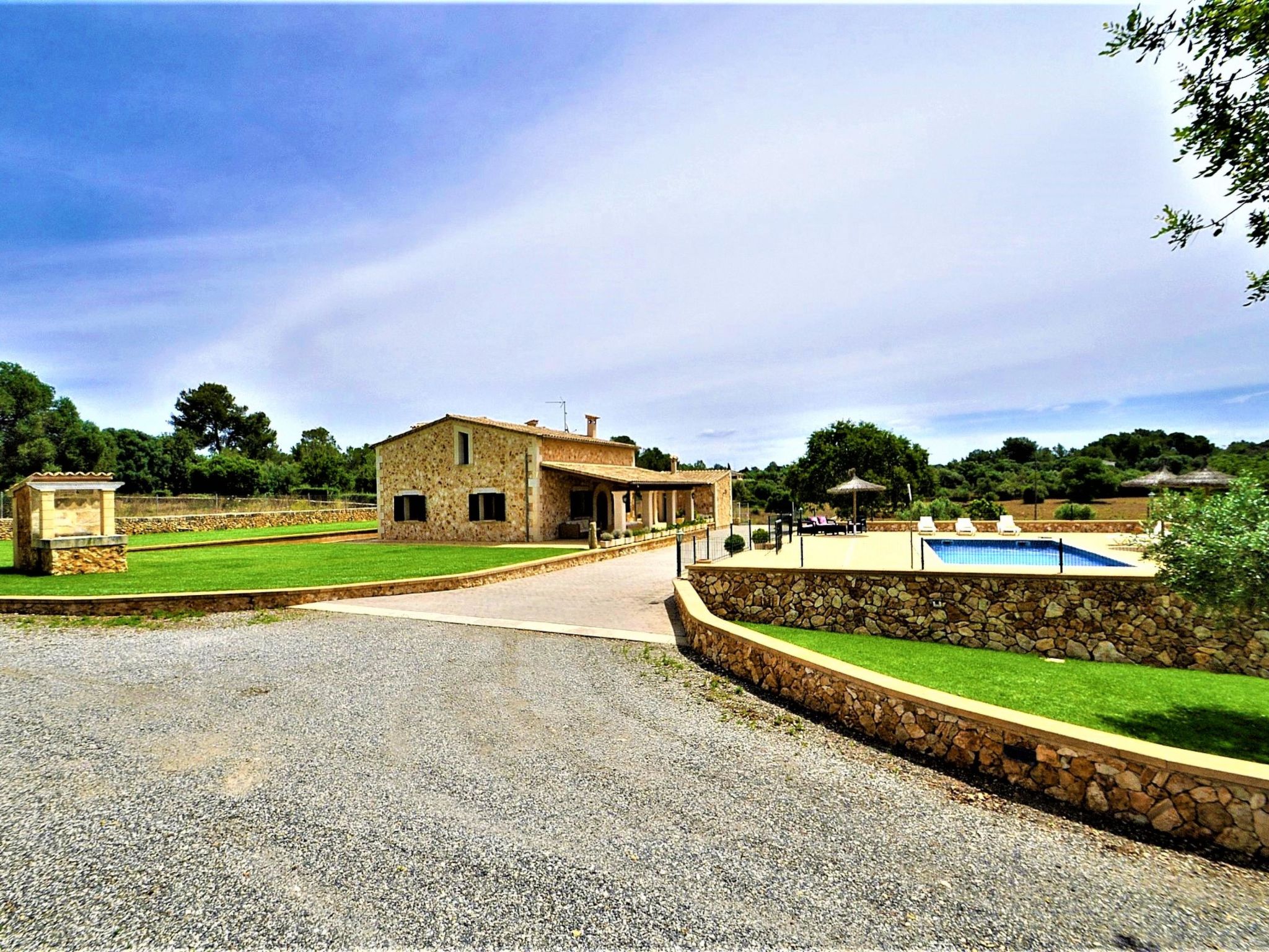 CAS BORRASSOS- Finca con piscina privada a 10 minutos de Palma.. BBQ. Wifi - Wi - Dehors