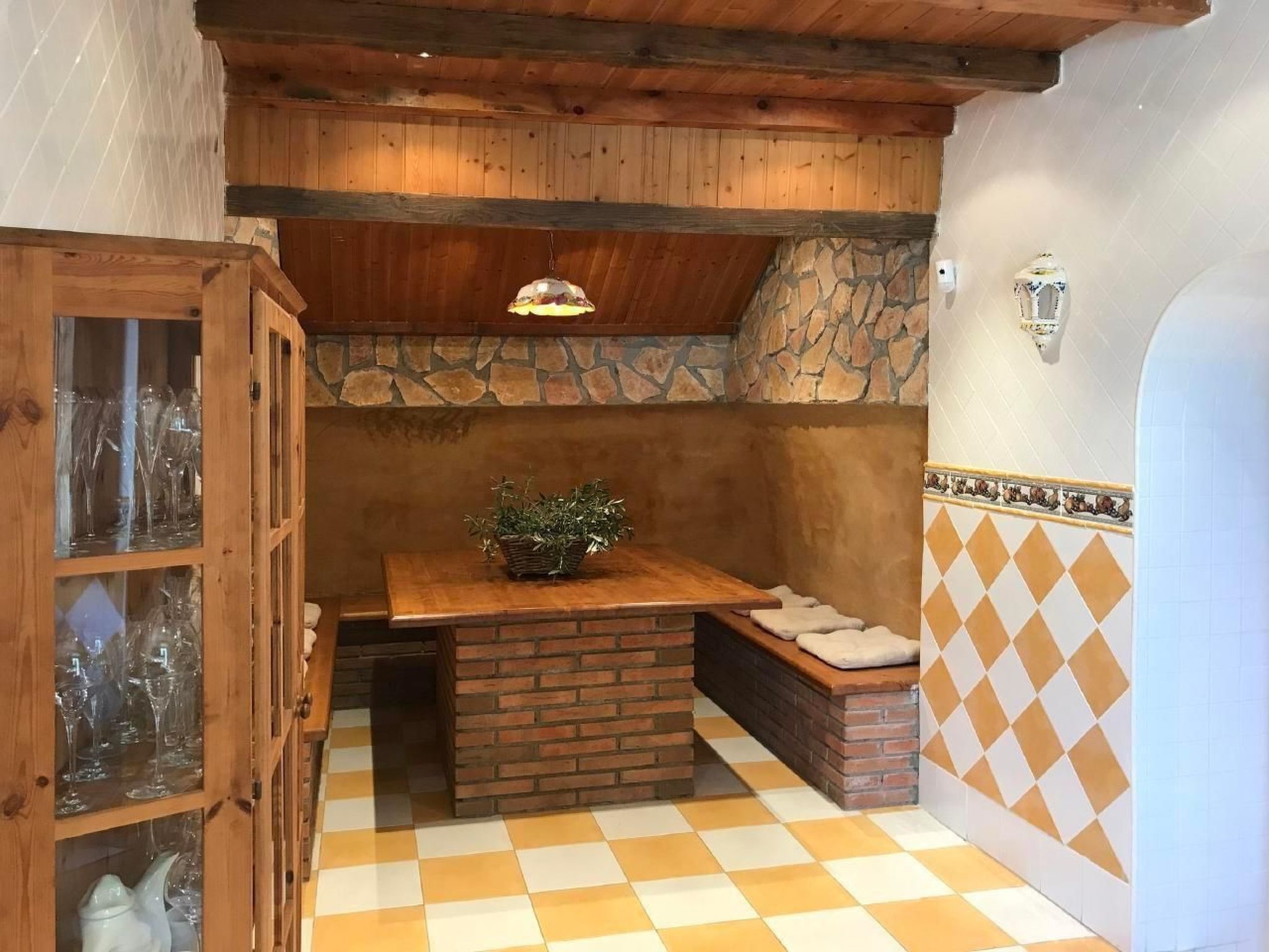 Masia Can Trabal für 24 Gäste mit privatem Pool in der Nähe von Sitges-Drinnen