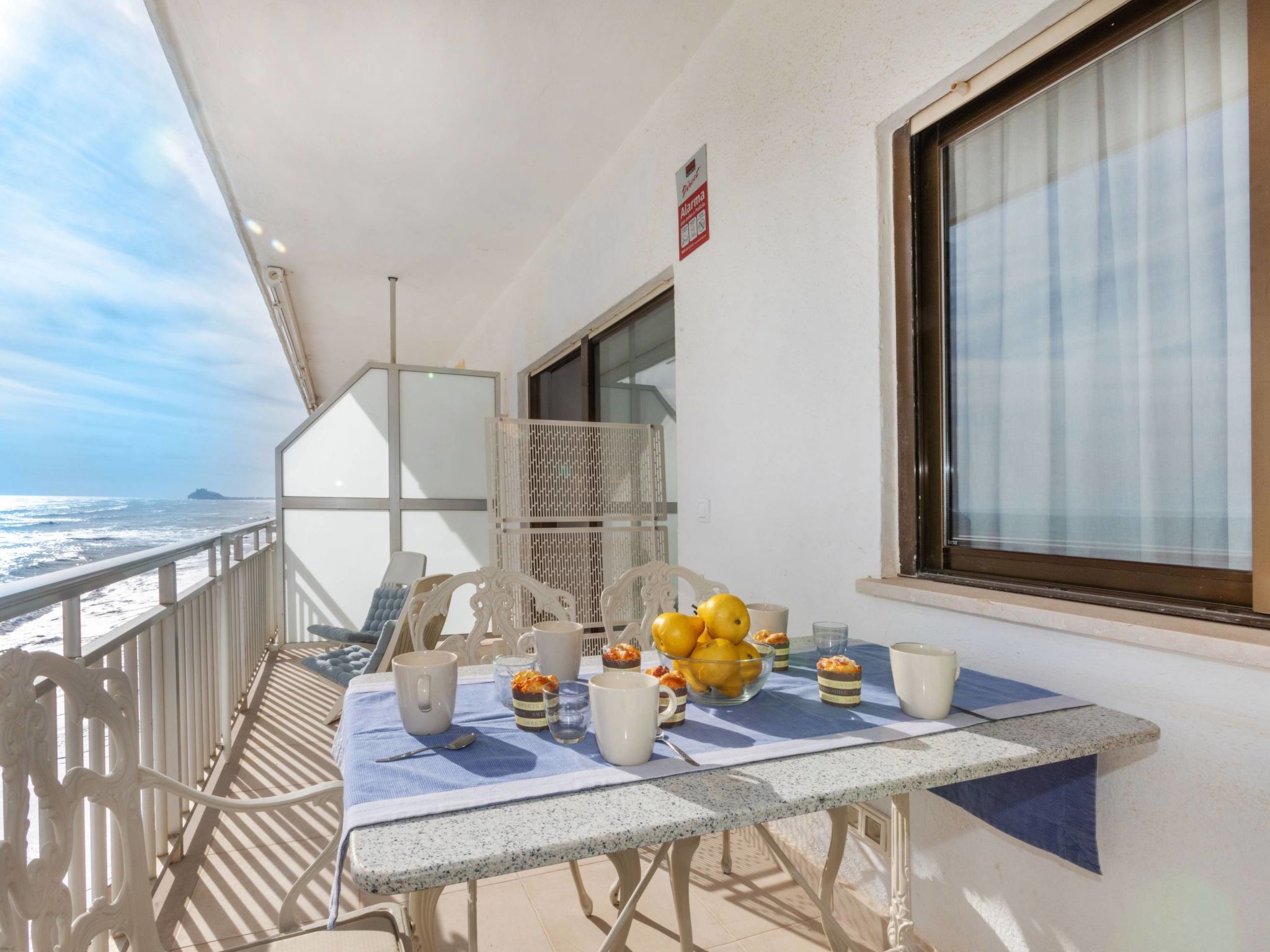 Direct aan zee in Benicarló: modern appartement met terras voor 4 personen - foto 21