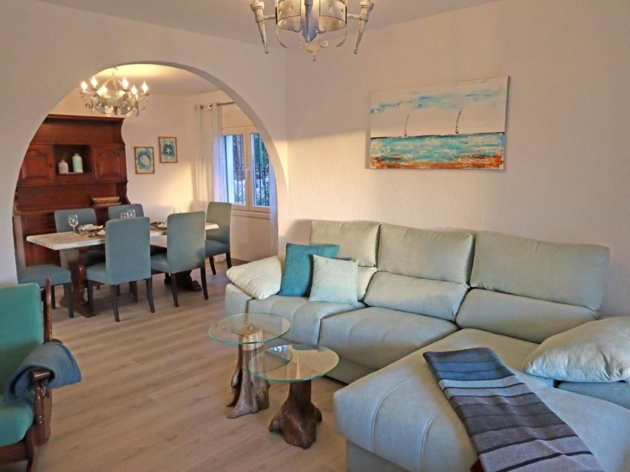 Casa Geminis 1 mit Garten und Meerblick-Binnen