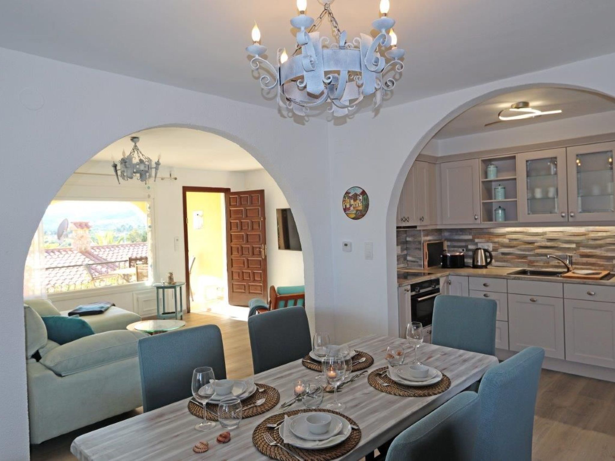 Casa Geminis 1 mit Garten und Meerblick-Binnen