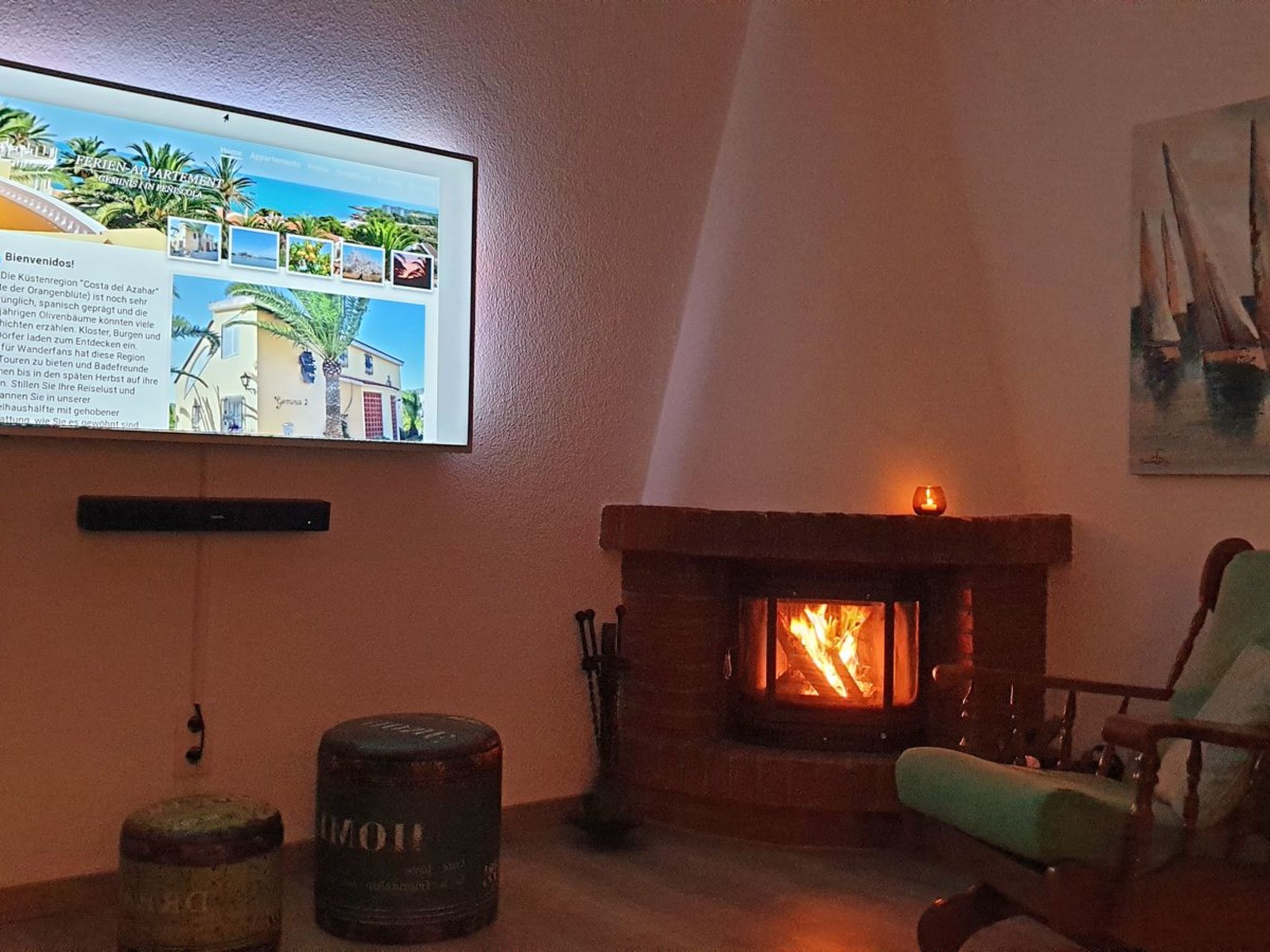 Casa Geminis 1 mit Garten und Meerblick-Binnen