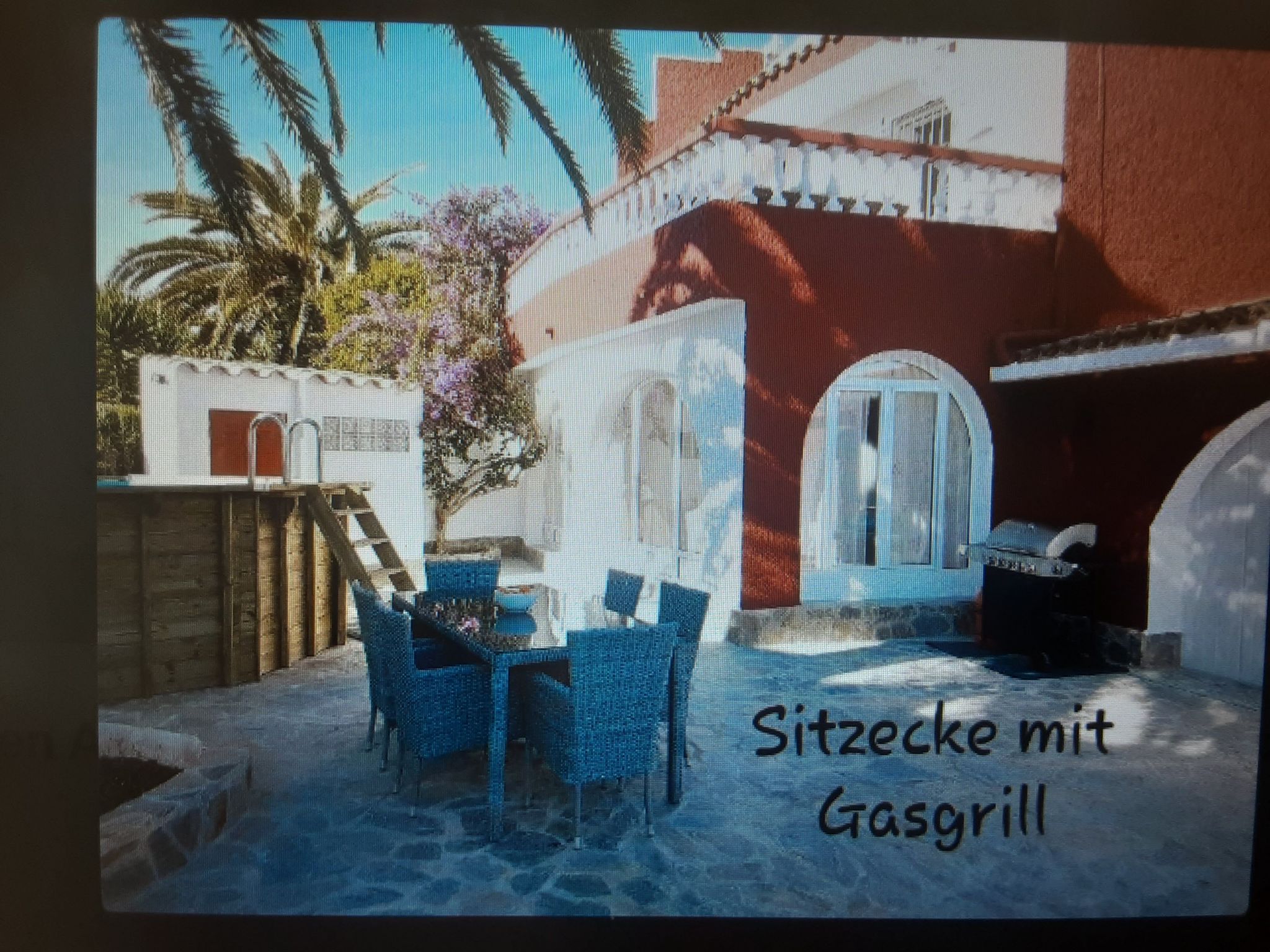 Traum-Ferienhaus mit Privat-Pool direkt am Meer - Buiten