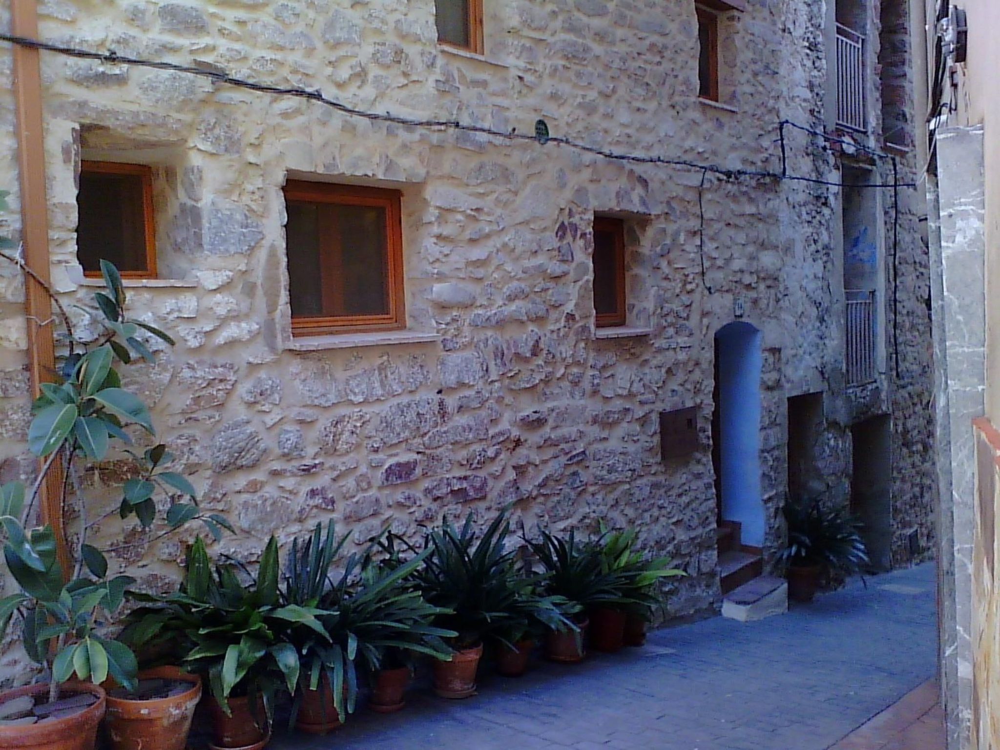 Fachwerkhaus 'Casa del Teix'.