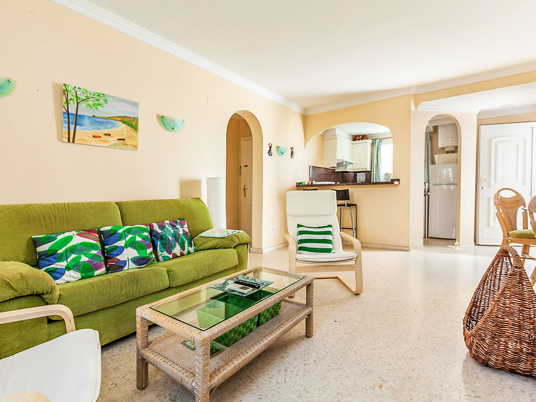 Luxe appartement aan zee met zwembad en uitzicht op golfbaan in Oliva - foto 8
