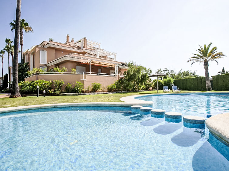 Aan zee: Ruim appartement in Oliva Nova Golf voor 4 personen in Oliva