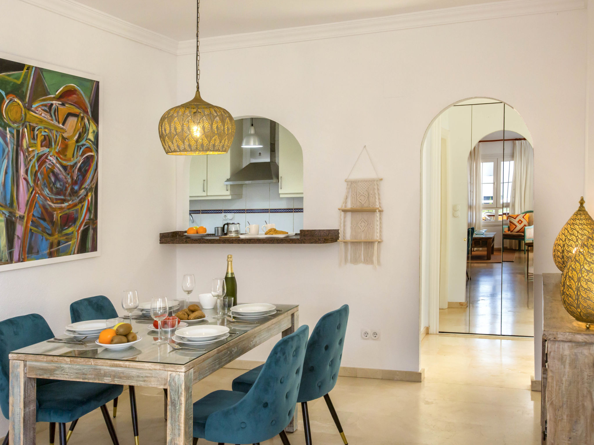 Luxe appartement aan de golfbaan, 550 meter van het strand - foto 10