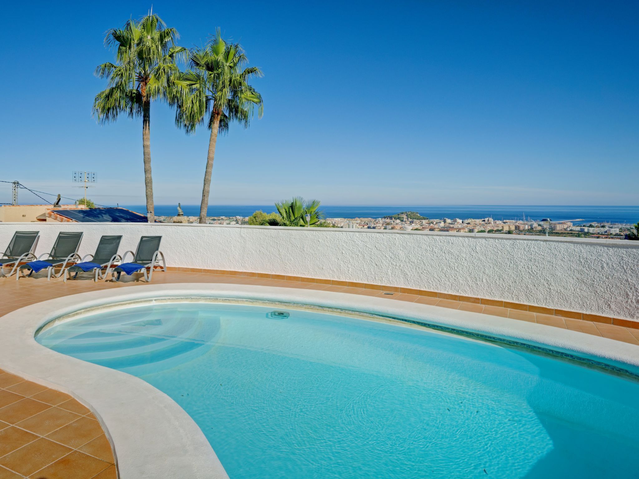 Vakantiehuis met privé zwembad in Dénia (Spanje) voor 6 personen