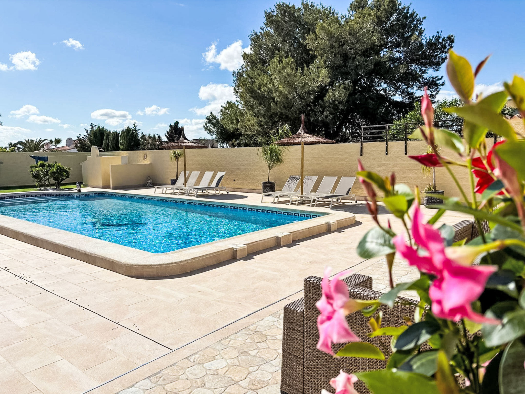 Casa Velazquez -Ferienhaus mit privatem Pool - Draußen