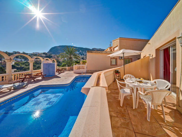 5-persoons appartement met zeezicht en wellness in Calpe in Calpe