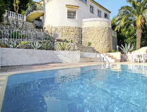 Vrijstaande villa Ebi met privézwembad en zeezicht bij Calpe - thumbnail 1
