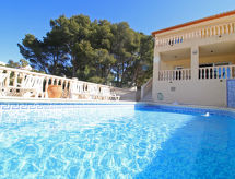 Vrijstaande villa Bajamar met privézwembad nabij Calpe strand - thumbnail 1