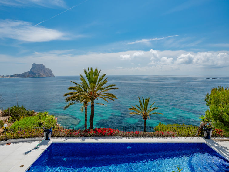 Zeezicht en luxe: Ruime villa Casela aan zee in Calpe in Calpe