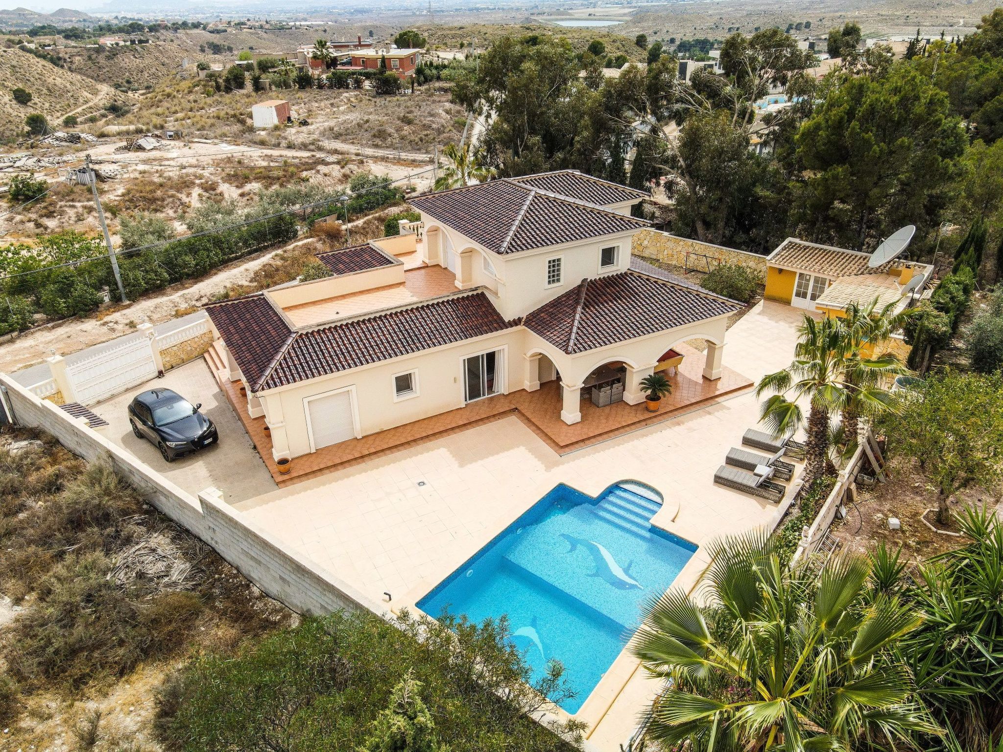 Villa Busot Alicante mit privatem Pool