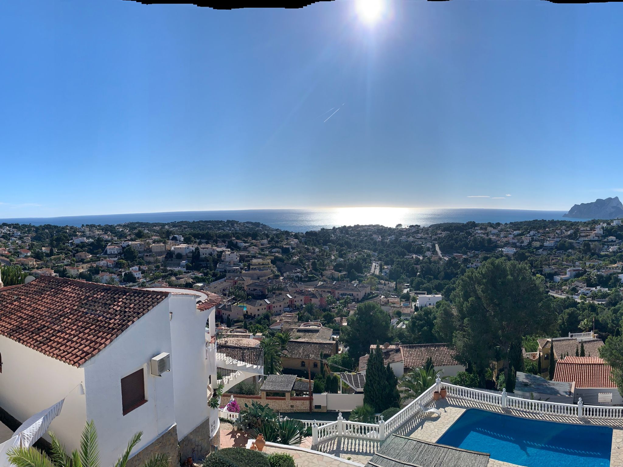 Wohnung in der ersten Etage mit privatem Pool-Dehors