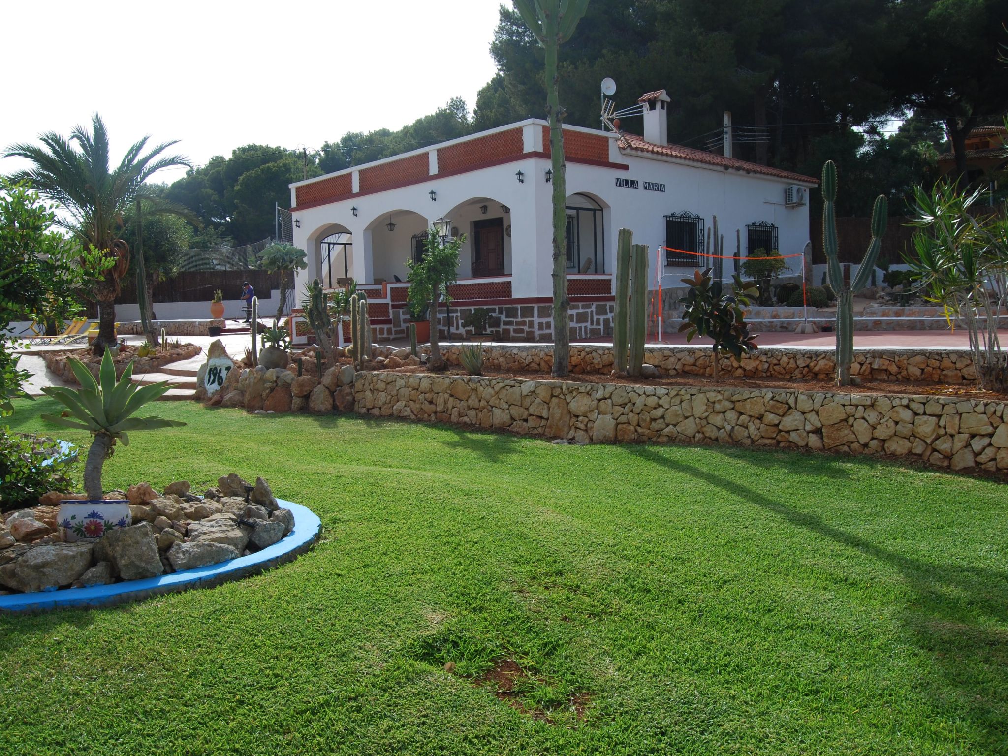 Ferienvilla, Seeblick, privater Pool und Parkplatz