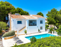 Privézwembad en zeezicht bij vakantiehuis Cielo Abierto in Moraira - thumbnail 2