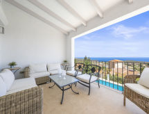 Privézwembad en zeezicht bij vakantiehuis Cielo Abierto in Moraira - thumbnail 5