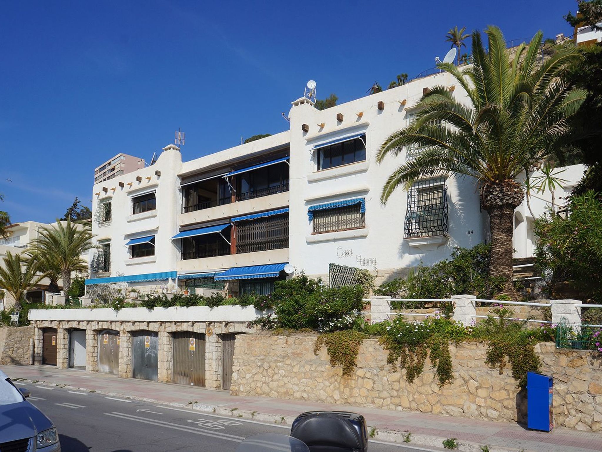 Fewo Casa Blanca 1 mit Blick auf das Wasser