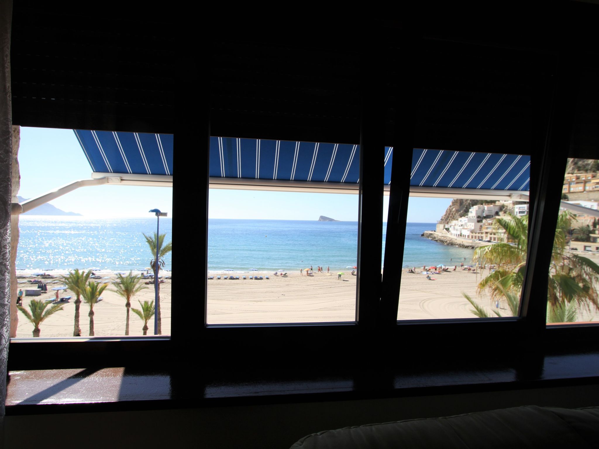 Fewo Casa Blanca 1 mit Blick auf das Wasser-Dedans