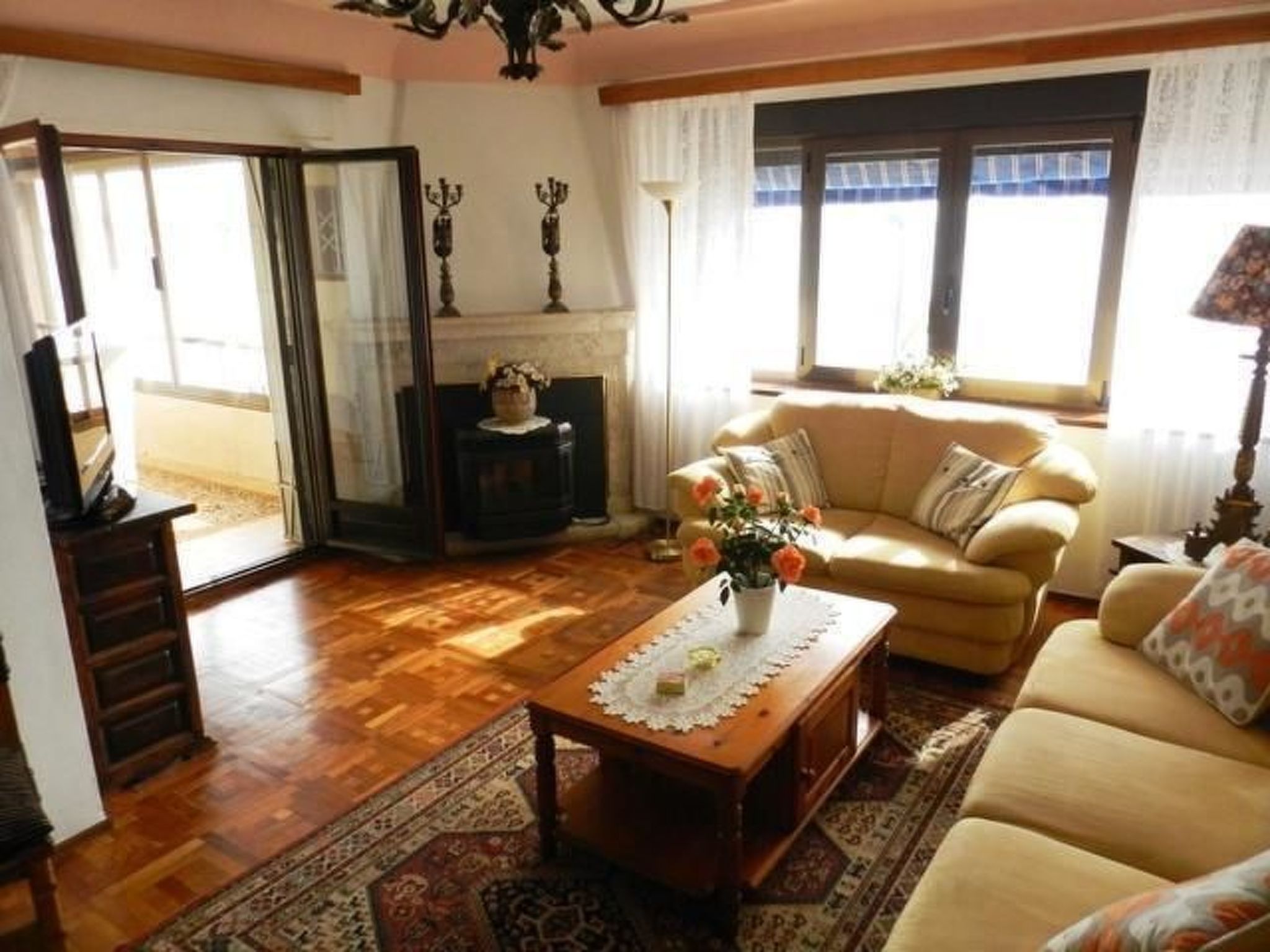 Fewo Casa Blanca 1 mit Blick auf das Wasser-Dedans