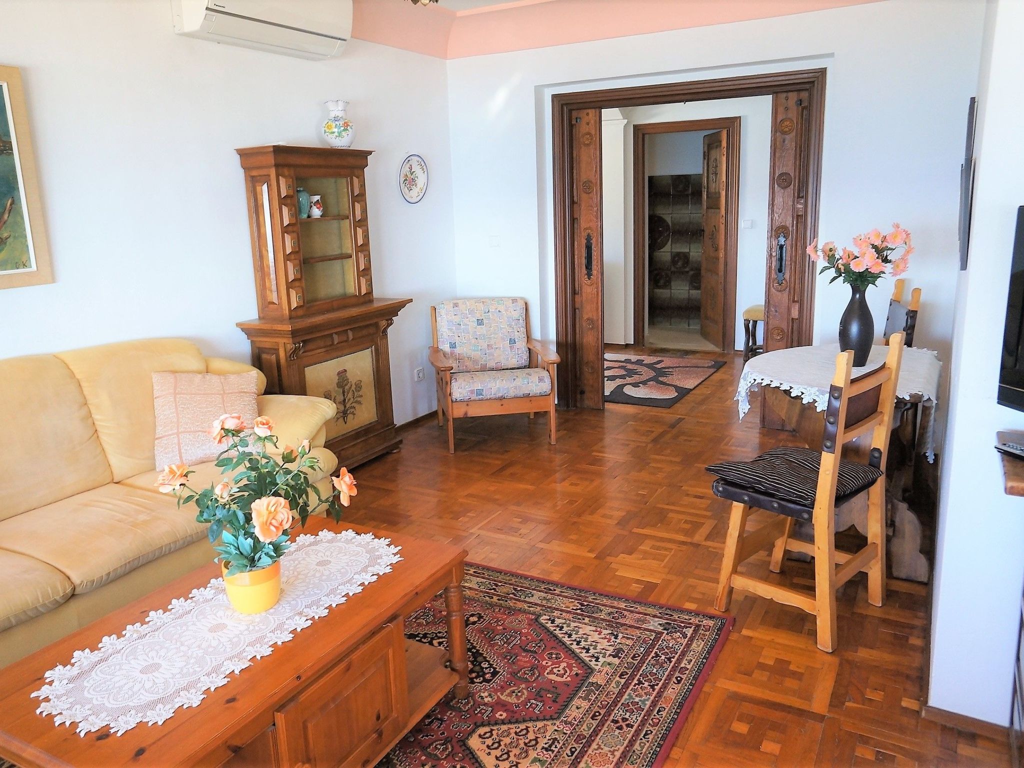 Fewo Casa Blanca 1 mit Blick auf das Wasser-Dedans