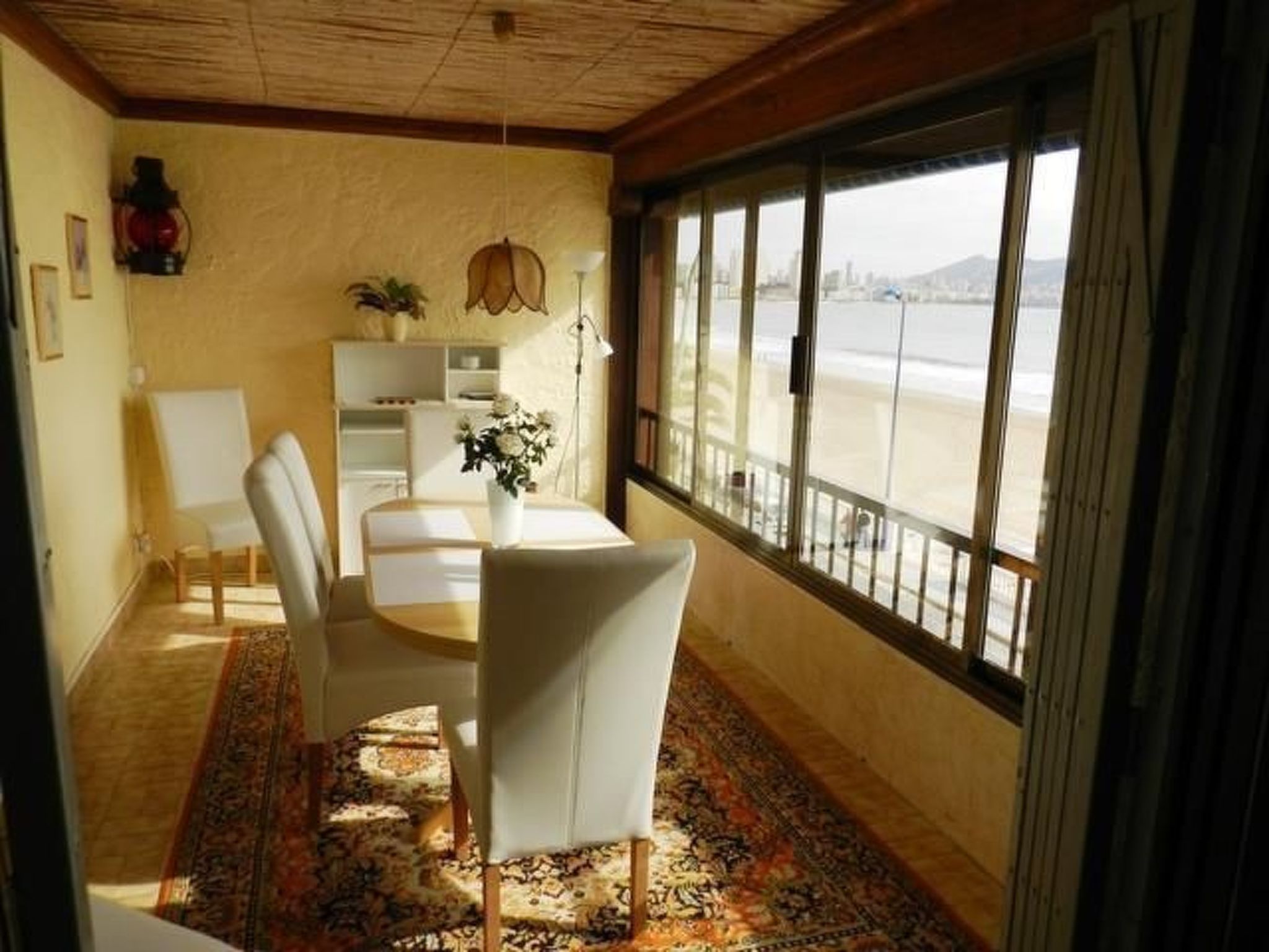 Fewo Casa Blanca 1 mit Blick auf das Wasser-Dedans