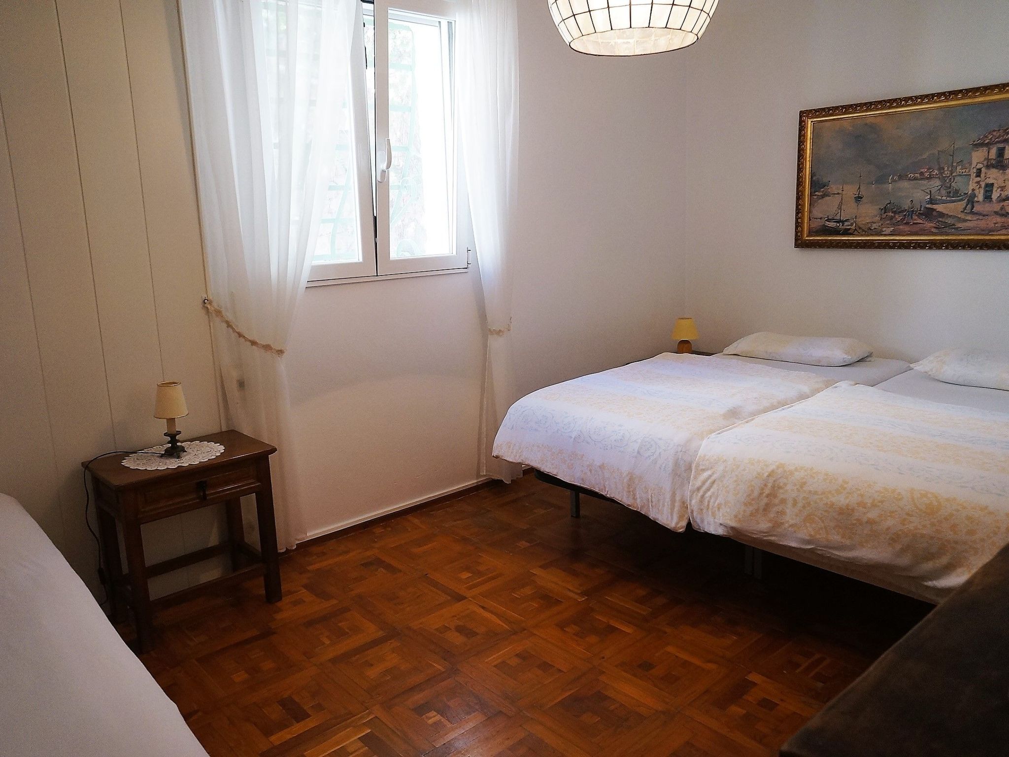 Fewo Casa Blanca 1 mit Blick auf das Wasser-Dedans