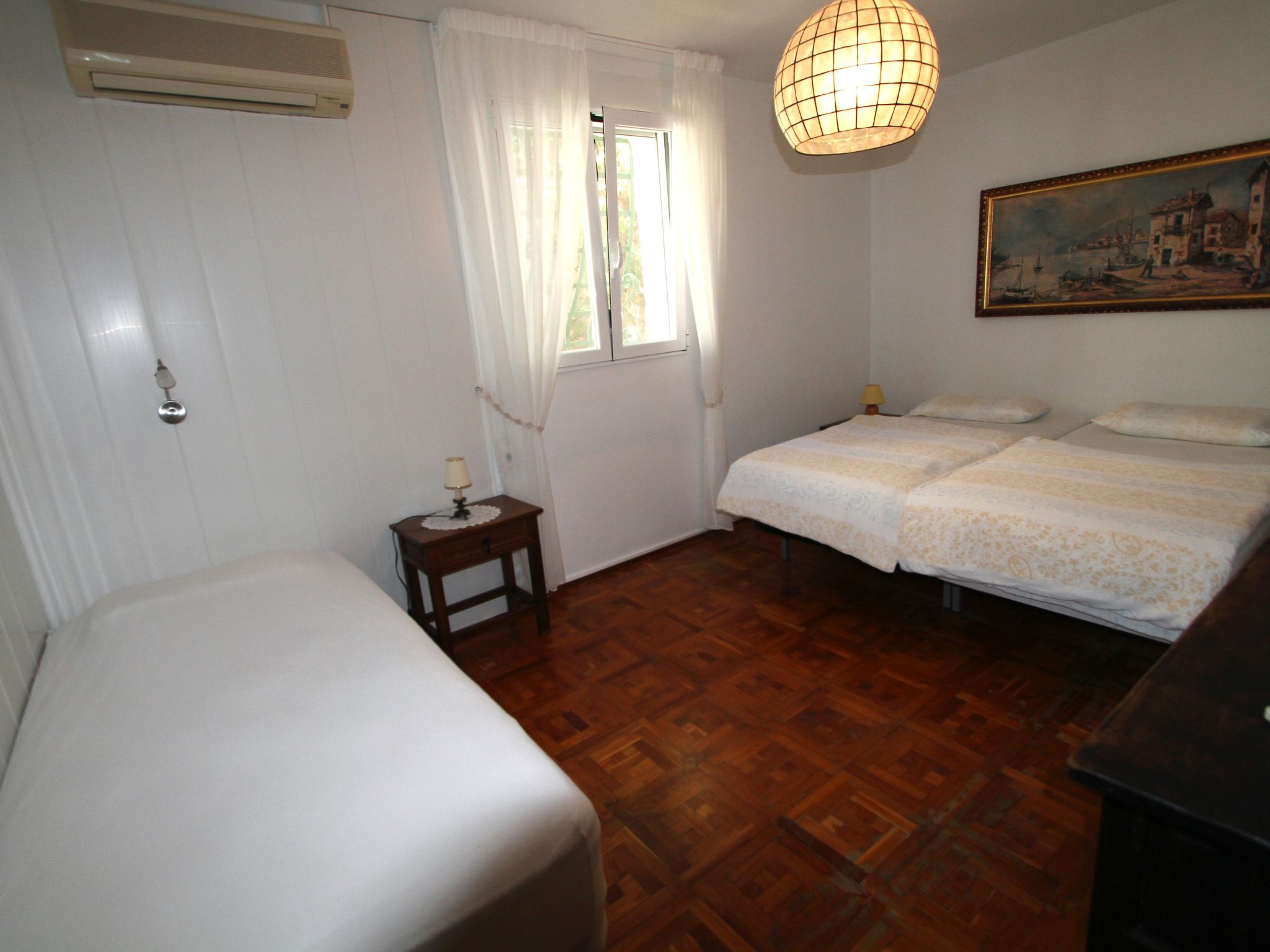 Fewo Casa Blanca 1 mit Blick auf das Wasser-Dedans