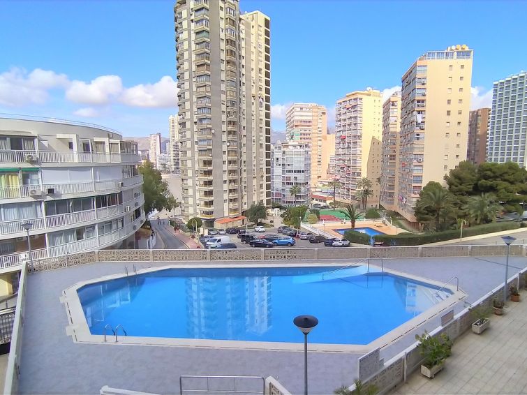Aan zee: Zonnig appartement in het centrum van Benidorm in Benidorm