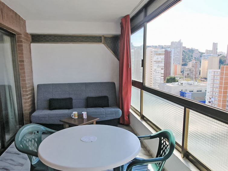 Op 300 m van zee: Comfortabel appartement Waldorff in Benidorm in Benidorm