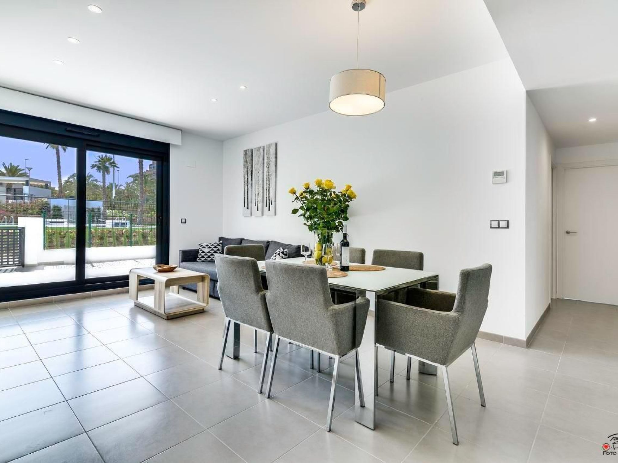 Wohnung "Vino Blanco" mit gemeinschaftlichem Pool-Inside