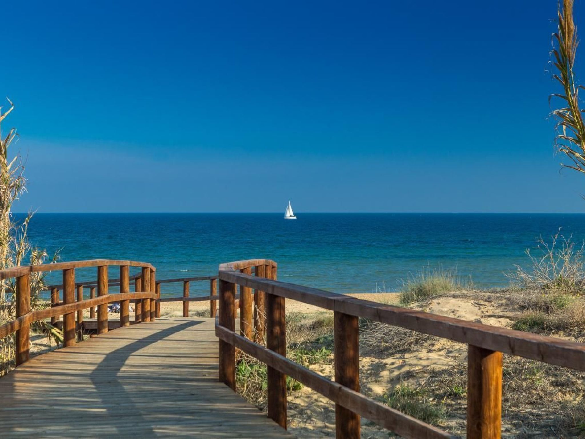 Wohnung "Vino Blanco" mit gemeinschaftlichem Pool-Outside