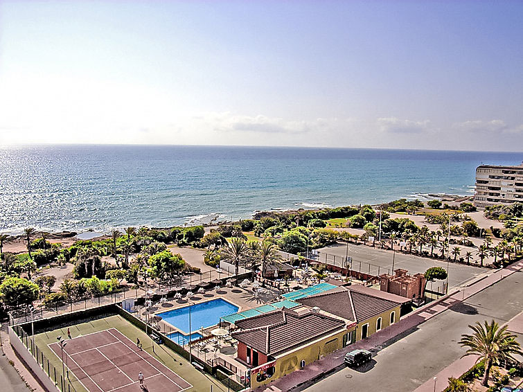 Zeezicht en rust in appartement Miramar IV in Torrevieja in Torrevieja
