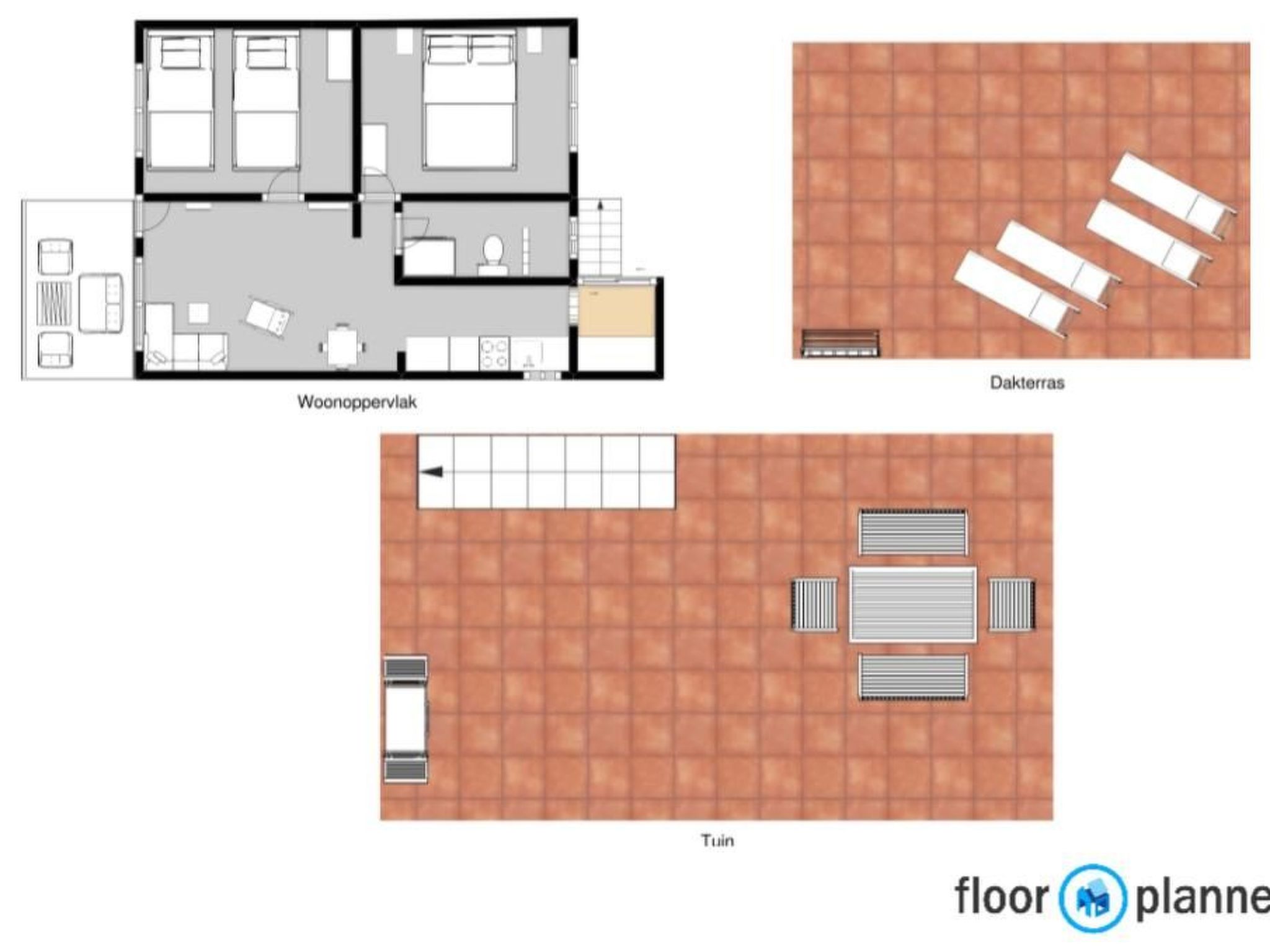 Appartement mit Dachterrasse und Balkon plus Gemeinschaftspool, in der Nähe von-Image-tags.info
