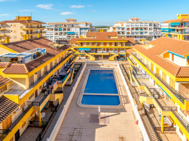 Zeezicht en rust in appartement Viñamar in Torrevieja in Torrevieja