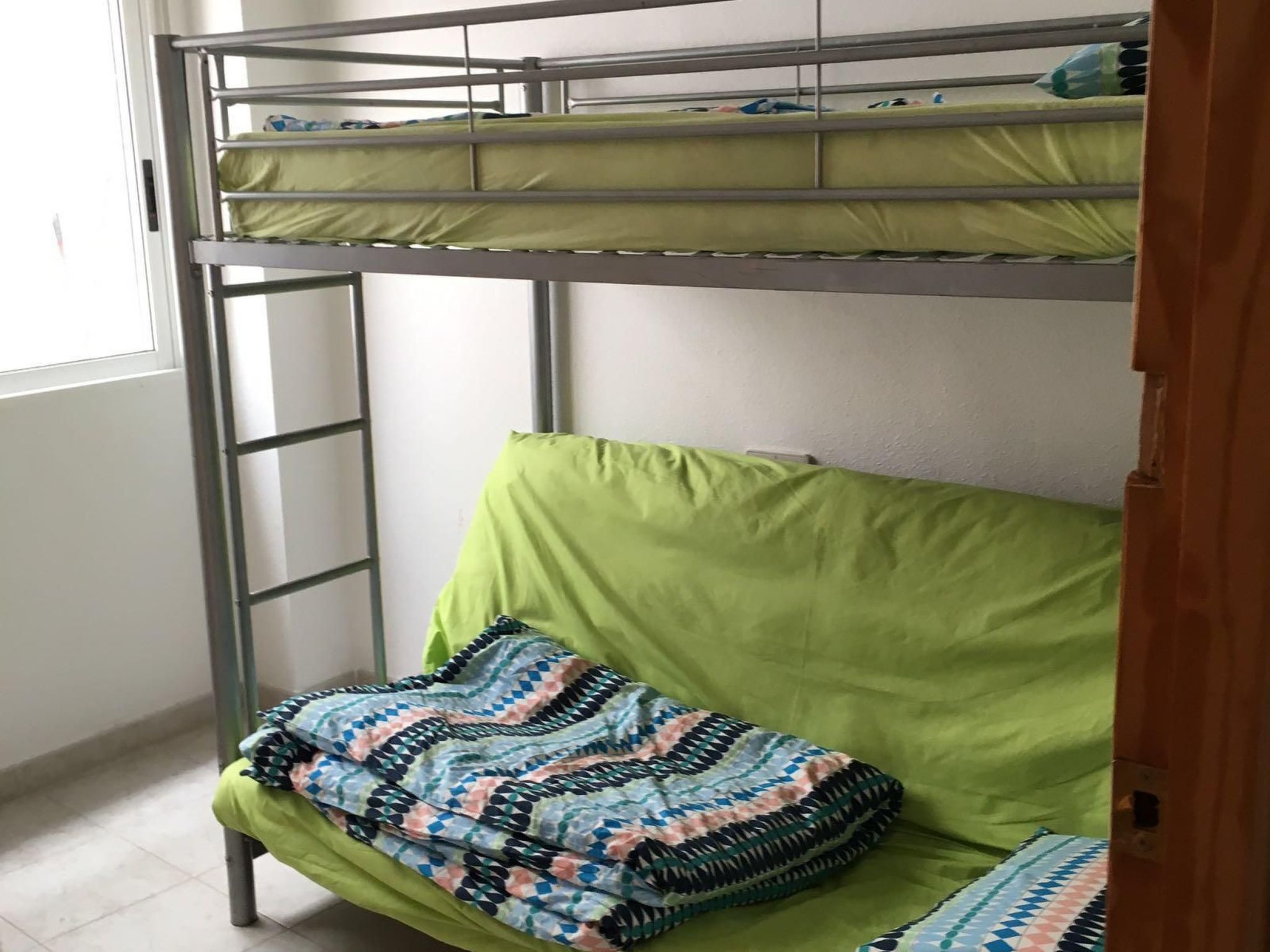 Moderne Ferienwohnung Finlandia mit kleinem Balkon-Binnen