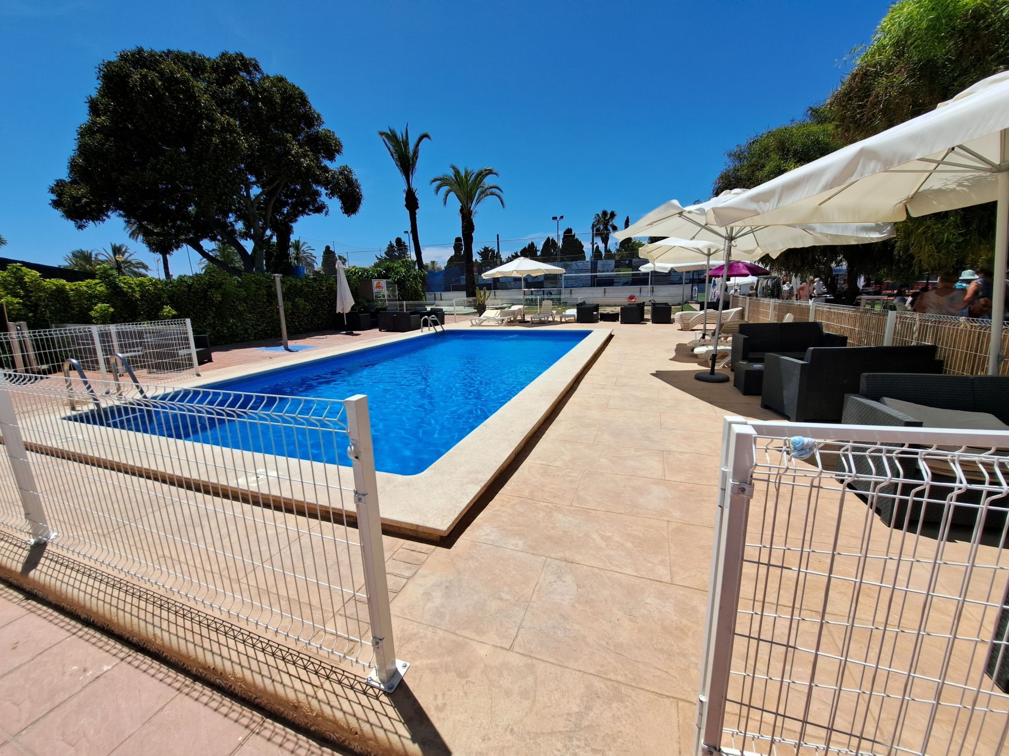 Moderne Ferienwohnung Finlandia mit kleinem Balkon-Binnen