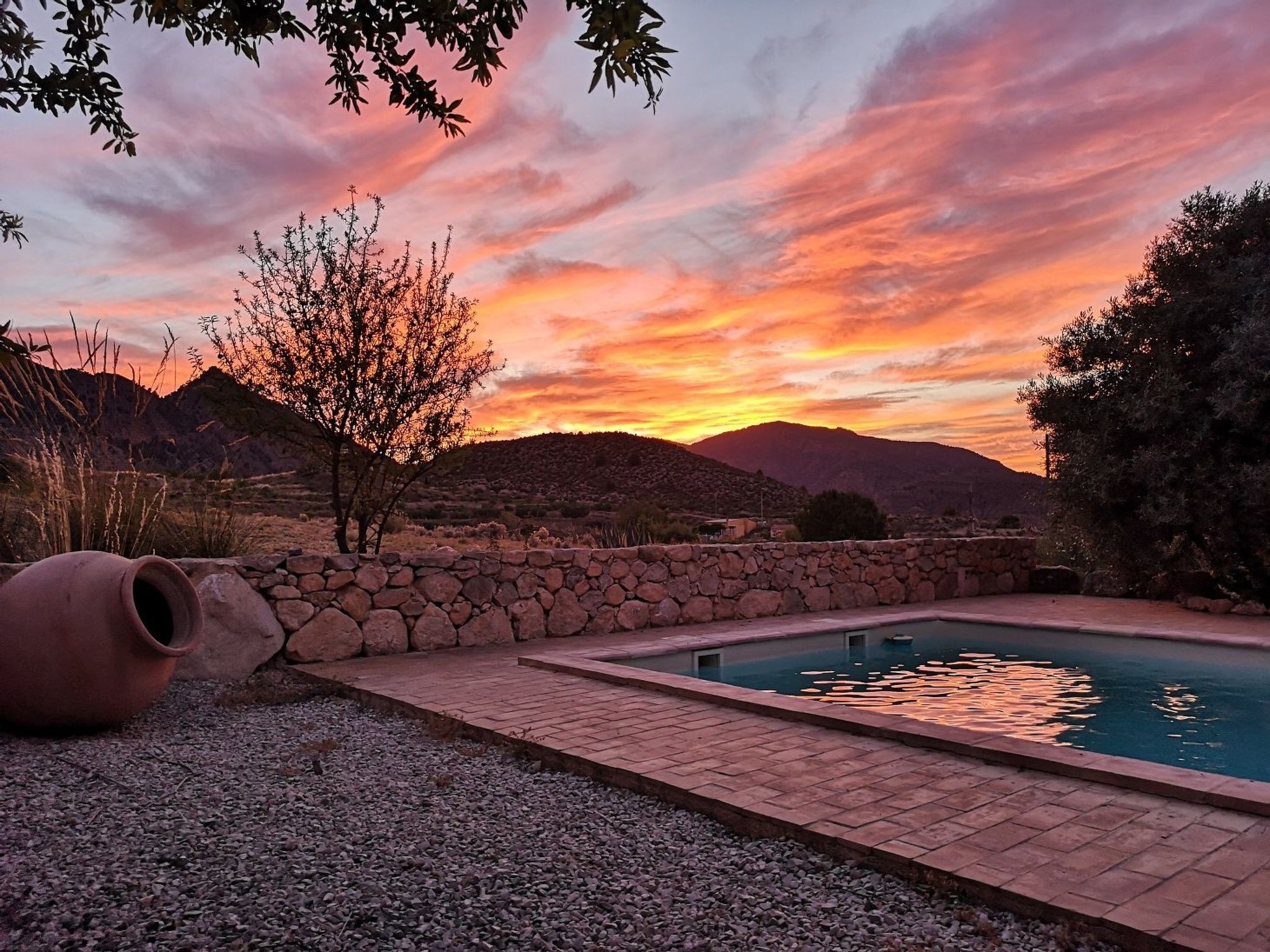 Vakantiehuis met omheinde tuin in Murcia/Archena/Ricote/Abarán (Spanje) 1 hond is welkom