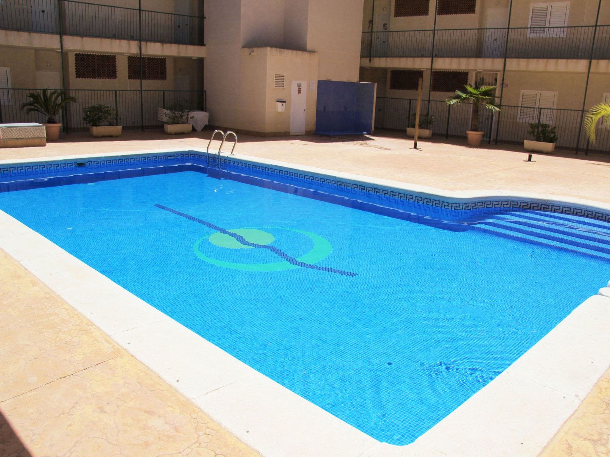 Strandappartement Sophie met Gemeenschappelijk Zwembad in Bolnuevo - foto 12