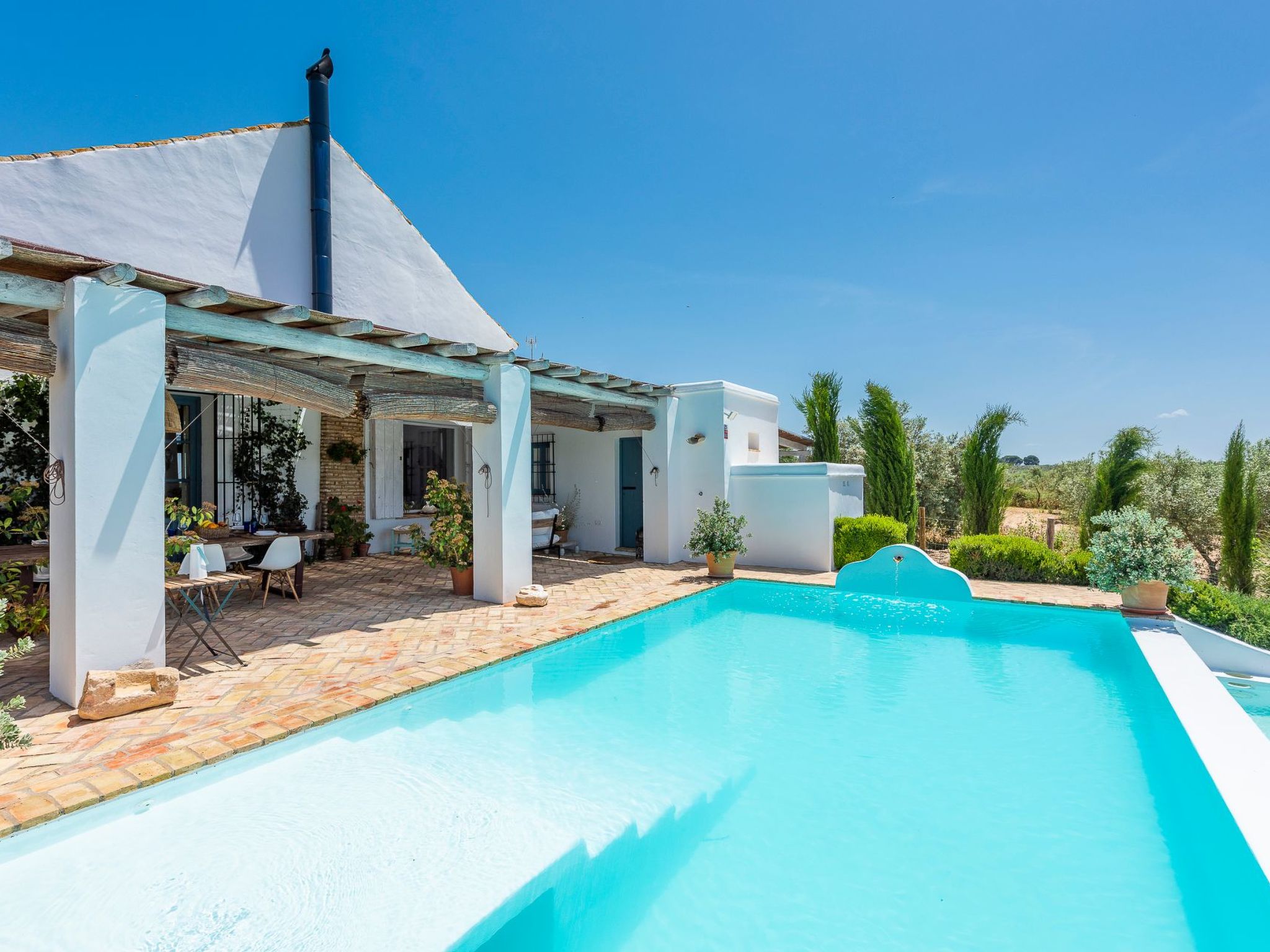 Vakantiehuis met privé zwembad in Marchena (Spanje) voor 8 personen