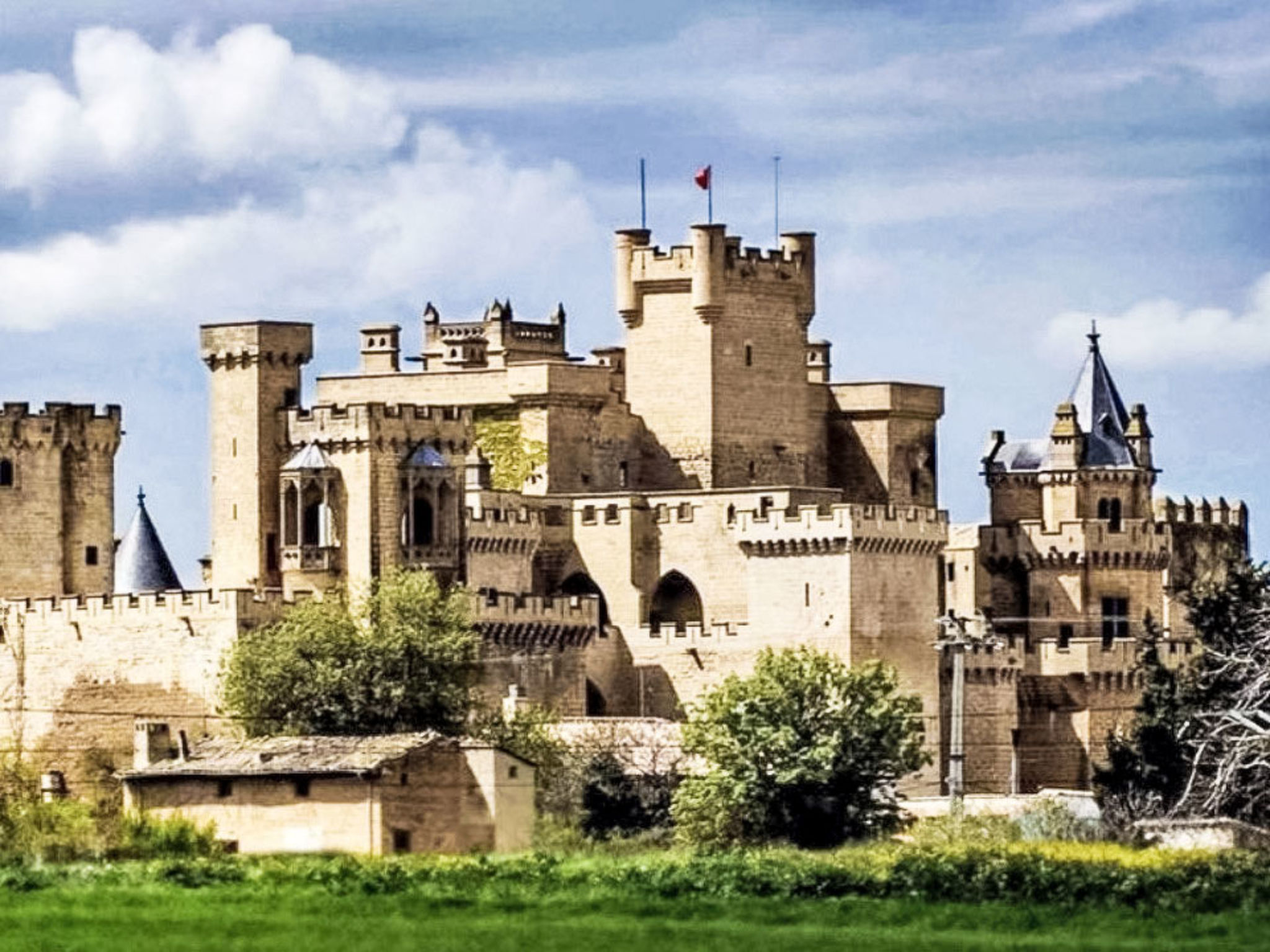 El Mirador de Olite - Draußen