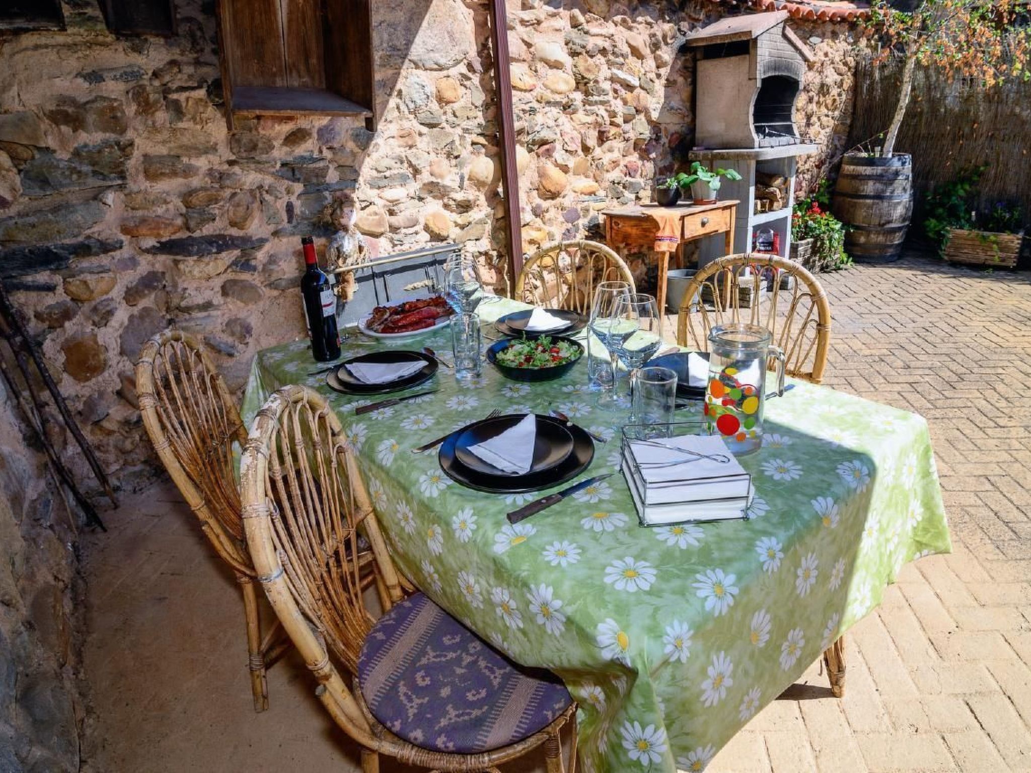 Landhaus im Berg von Leon-Outside