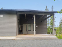 Rustiek vakantiehuis bij Ruka met sauna en loft, vlakbij meer en bergen - thumbnail 2