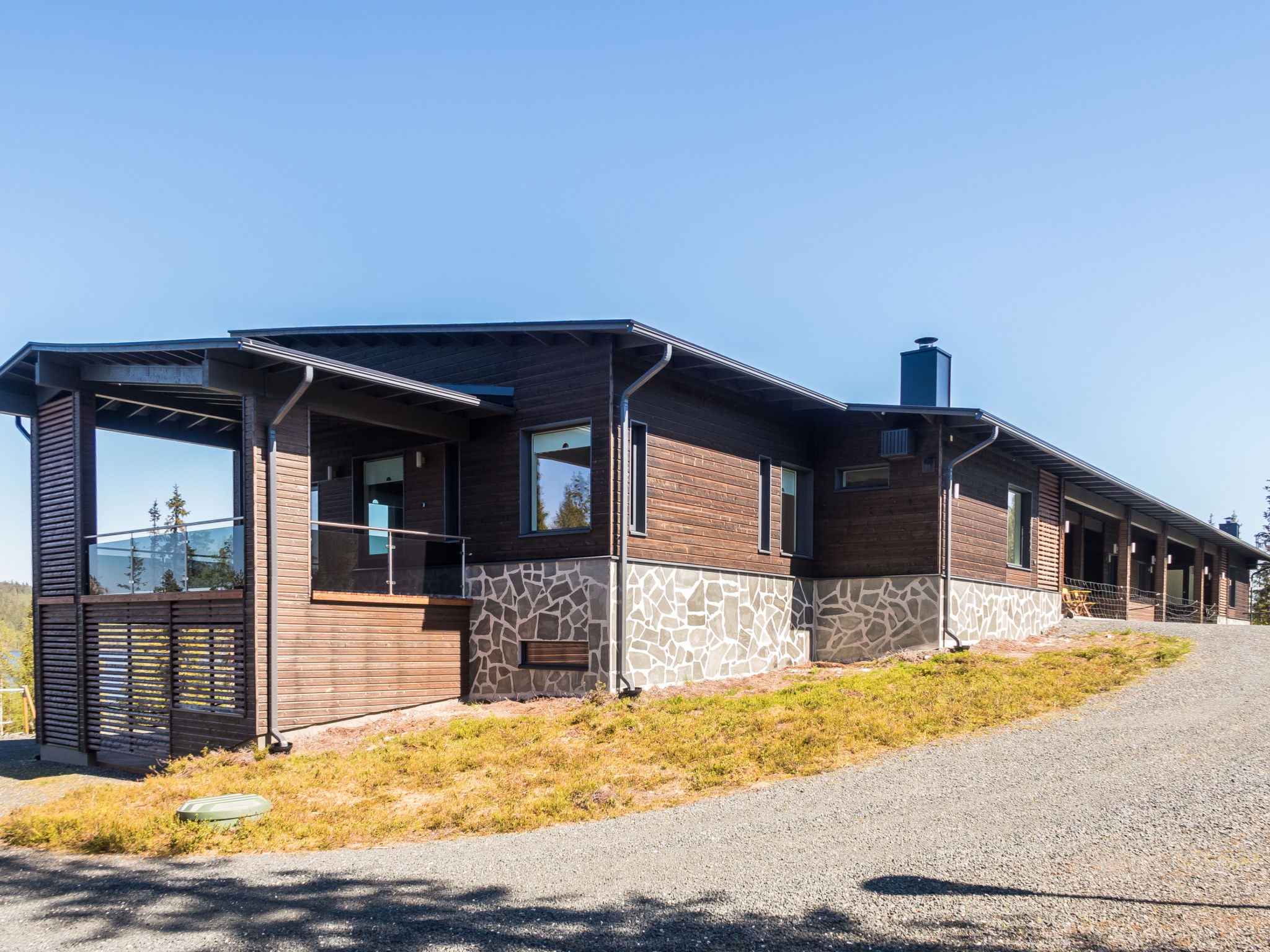 Holy lake chalet b - Binnen
