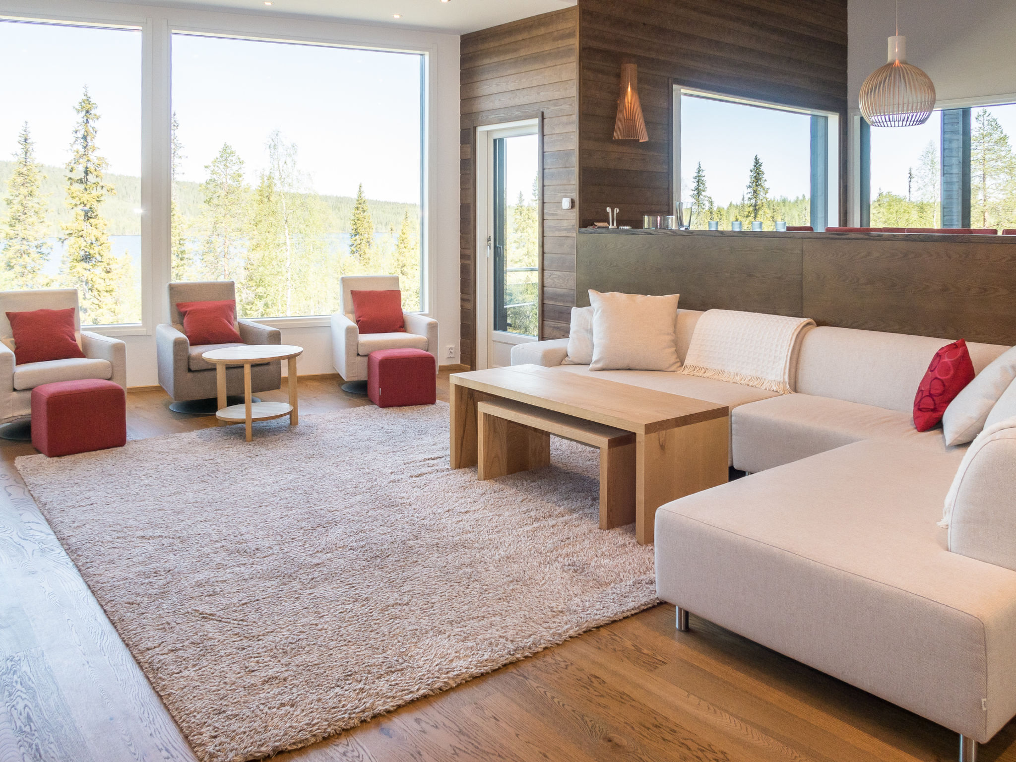Holy lake chalet b - Binnen