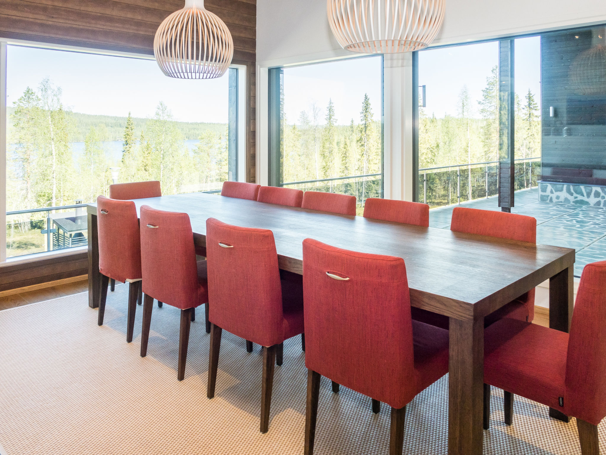 Holy lake chalet b - Binnen