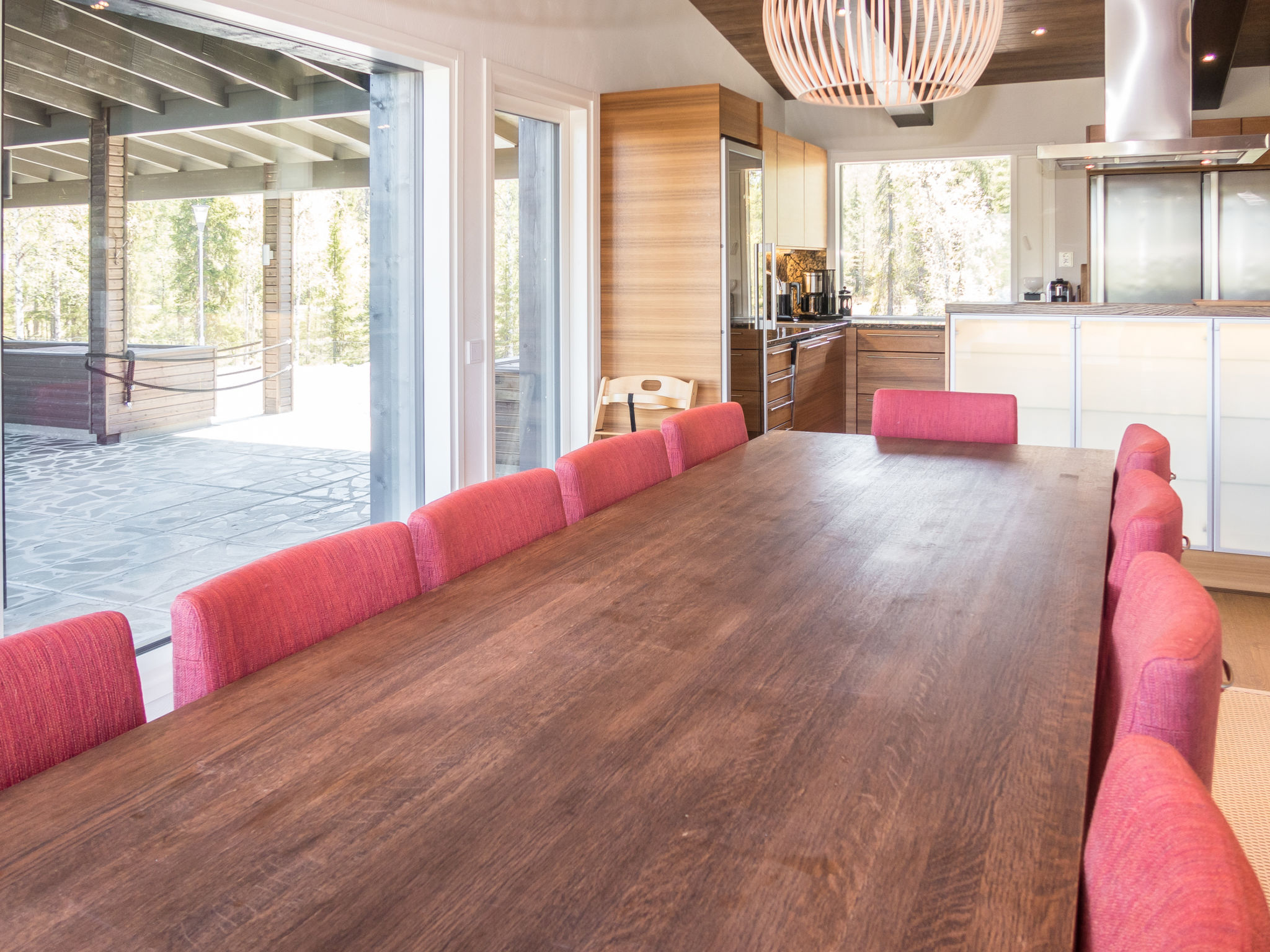 Holy lake chalet b - Binnen