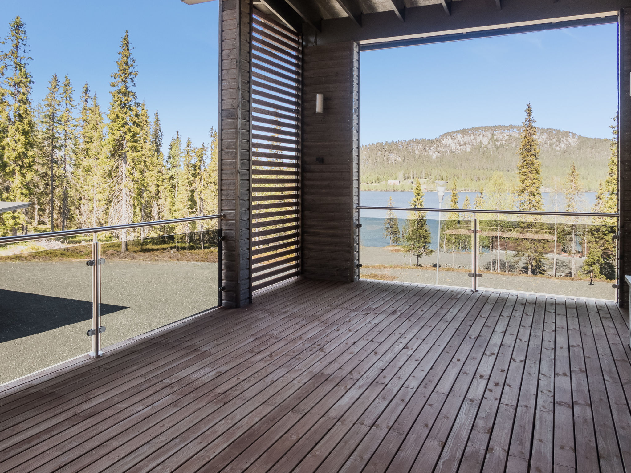 Holy lake chalet b - Binnen